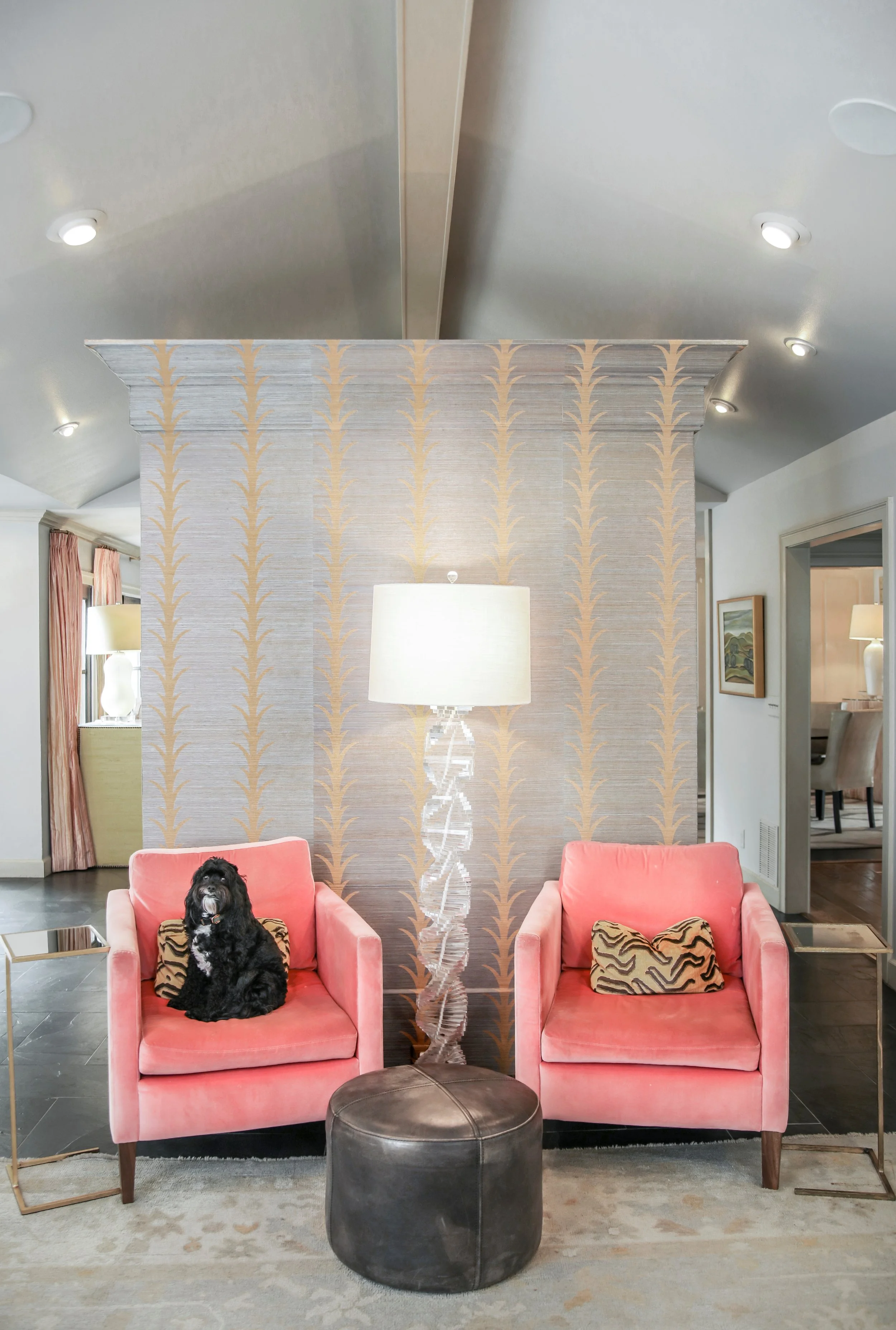 Custom home interior by Rosenbach Contractors