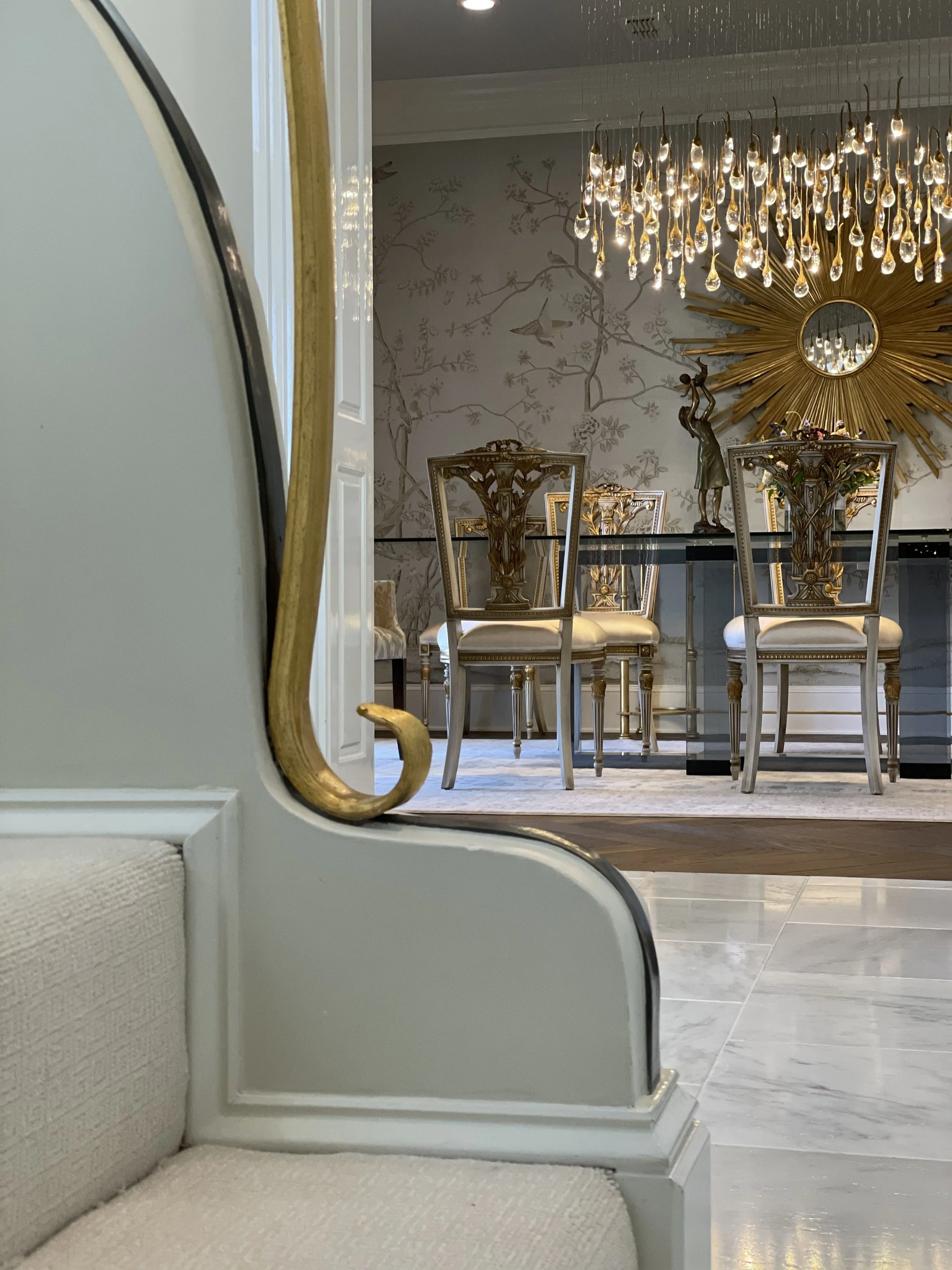 Custom home interior by Rosenbach Contractors