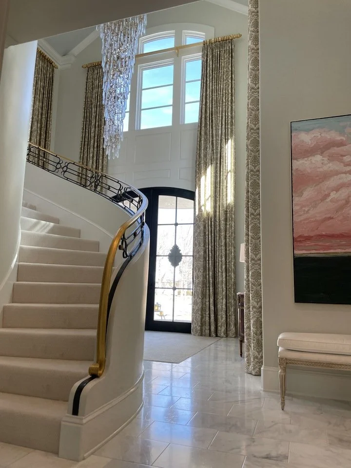 Custom home interior by Rosenbach Contractors